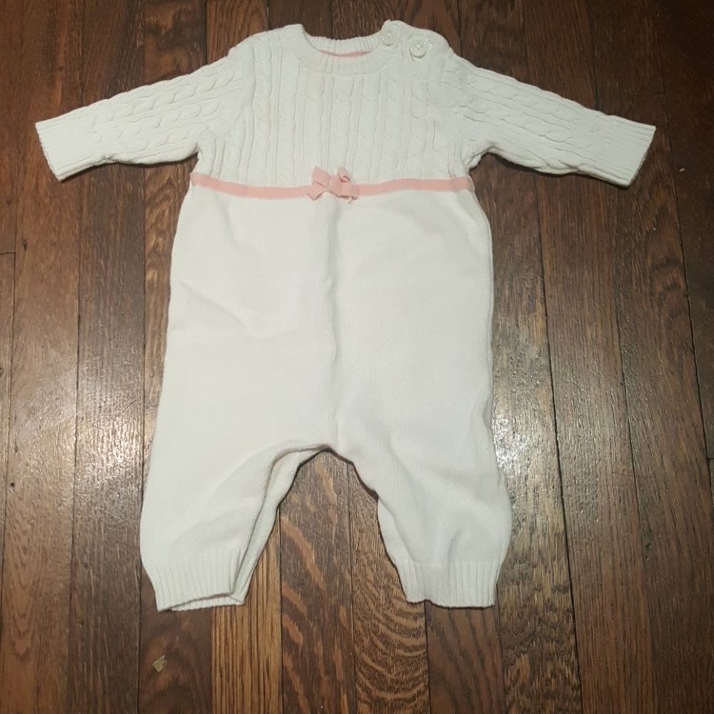 Knit onesie size 3 months